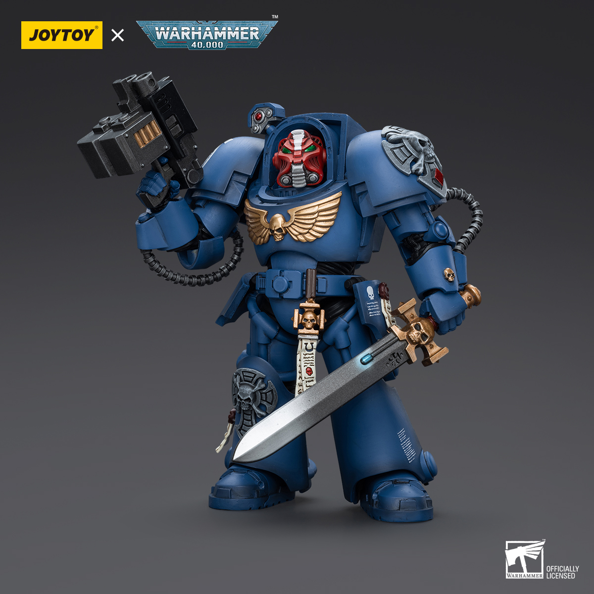 JOYTOY Warhammer 40k 1: 18 Ultramarines Terminator Squad - JOYTOY WORLD