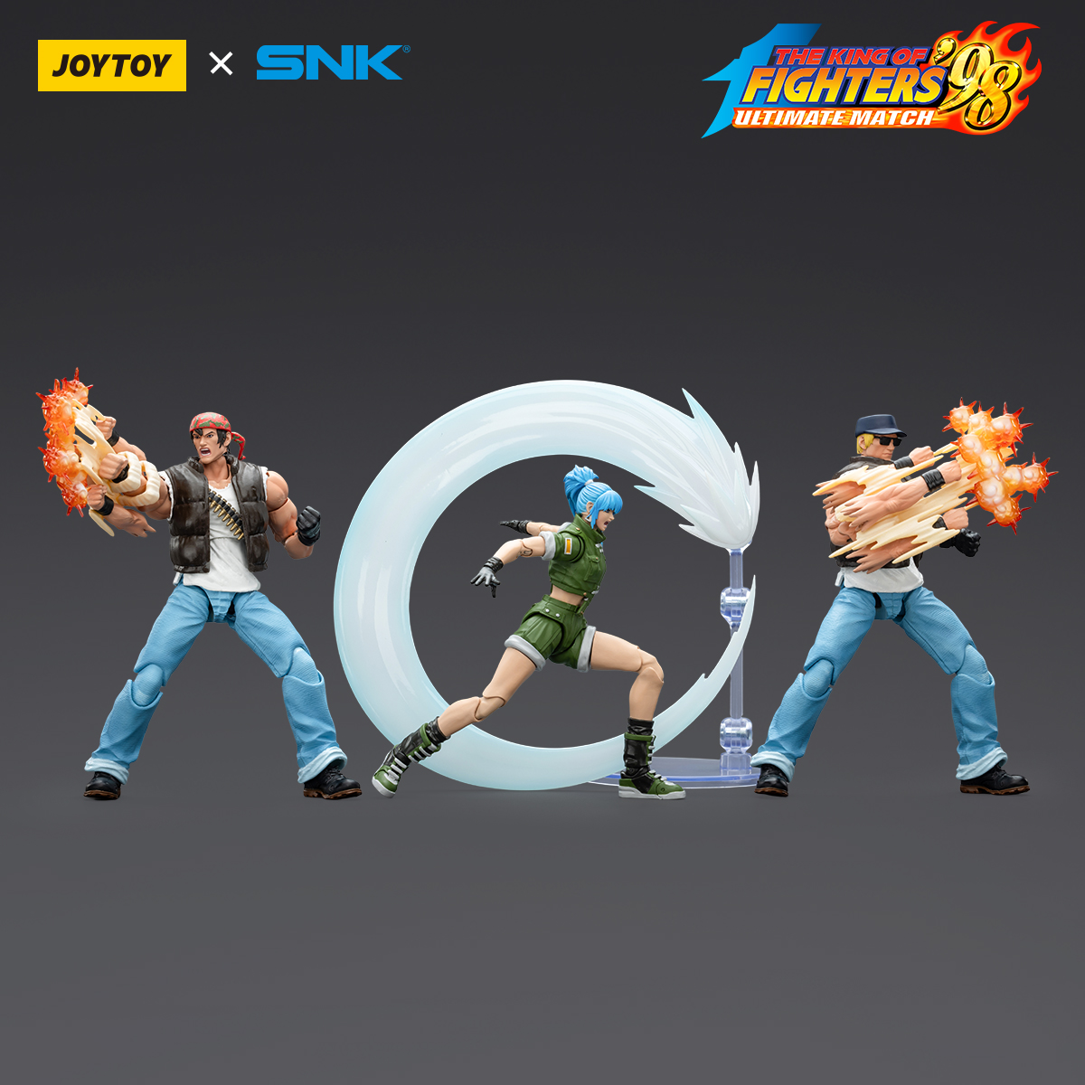 JOYTOY The King of Fighters KOF 98UM Ikari Warriors Team - JOYTOY WORLD