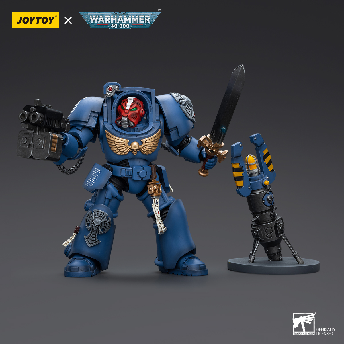JOYTOY Warhammer 40k 1: 18 Ultramarines Terminator Squad - JOYTOY WORLD