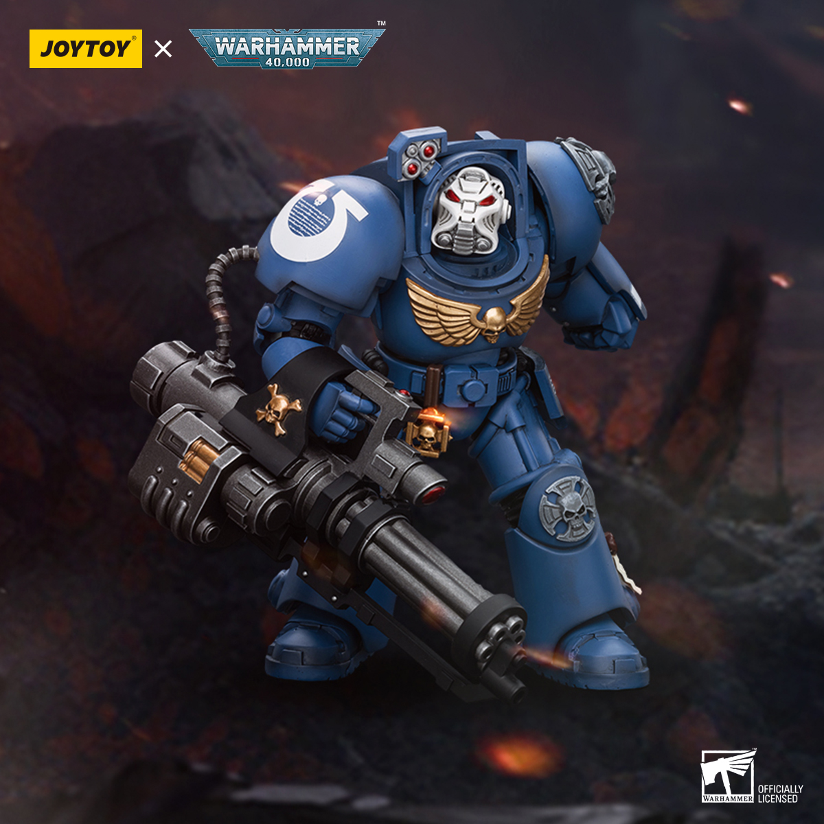 JOYTOY Warhammer 40k 1: 18 Ultramarines Terminator Squad - JOYTOY WORLD