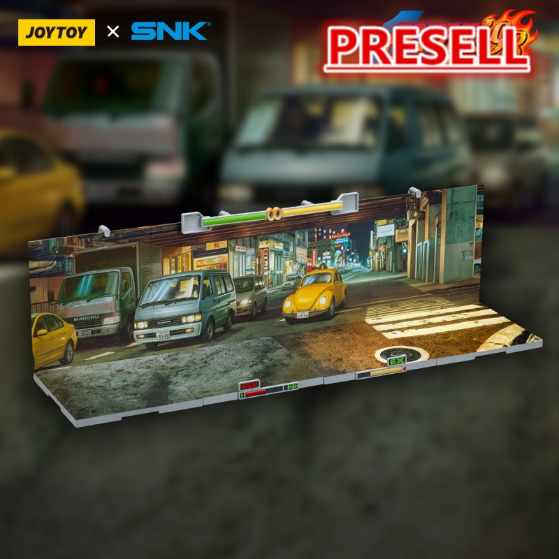 JOYTOY JT01734 The King of Fighters KOF 98UM Stage Base-Japan Street - JOYTOY WORLD