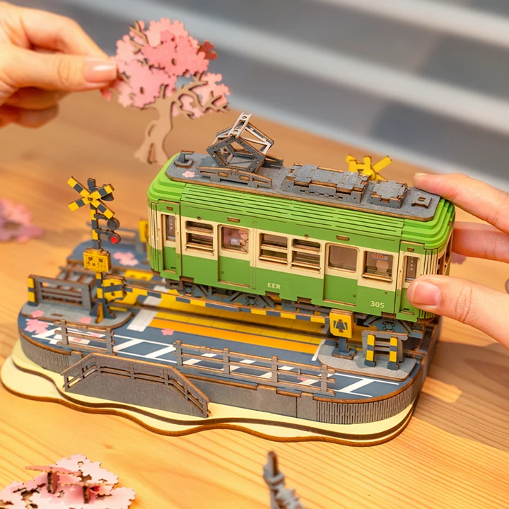 Robotime TGS02 Sakura Journey - JOYTOY WORLD