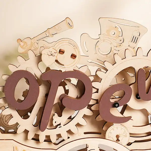 Robotime LK506 Open Closed Sign - JOYTOY WORLD