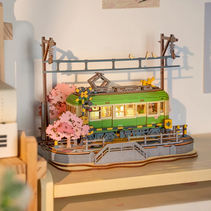 Robotime TGS02 Sakura Journey - JOYTOY WORLD