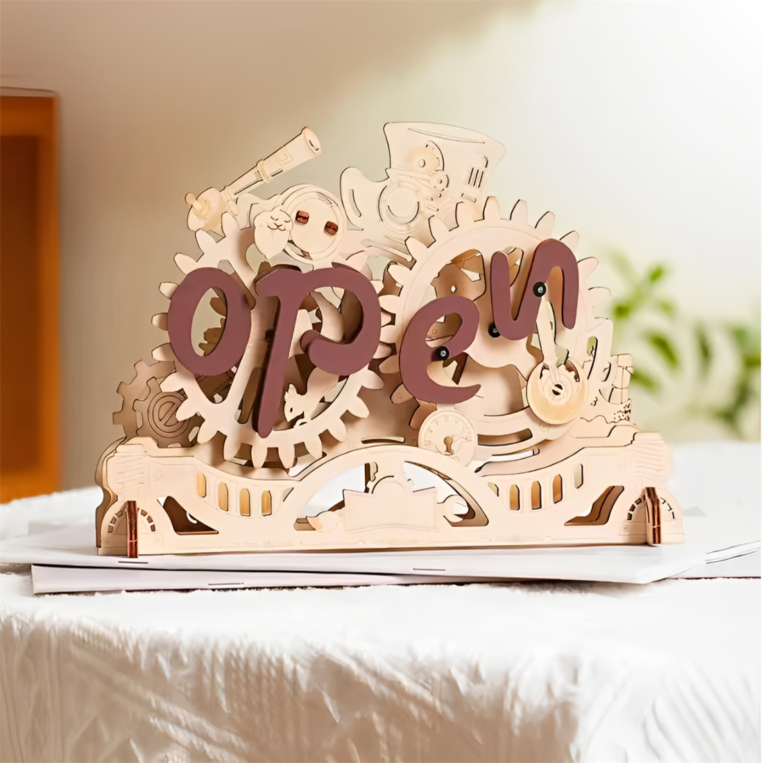 Robotime LK506 Open Closed Sign - JOYTOY WORLD