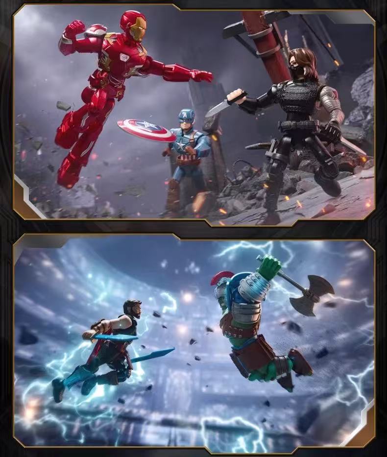 Blokees 81114 Marvel Heroes Galaxy Version Episode 4 - JOYTOY WORLD