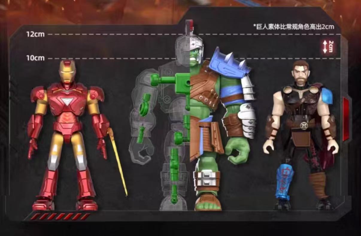 Blokees 81114 Marvel Heroes Galaxy Version Episode 4 - JOYTOY WORLD