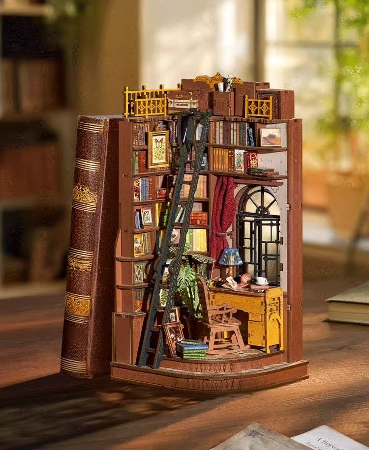 Robotime TGE02 Silent Corner Study - JOYTOY WORLD