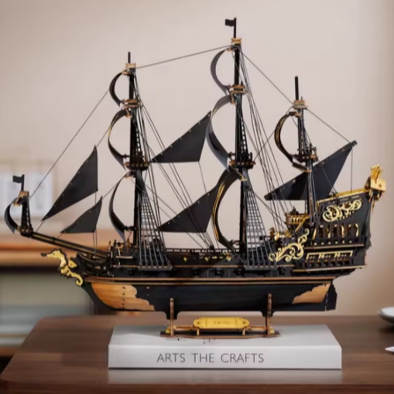 Robotime MCB02 The Seahorse Barque - JOYTOY WORLD