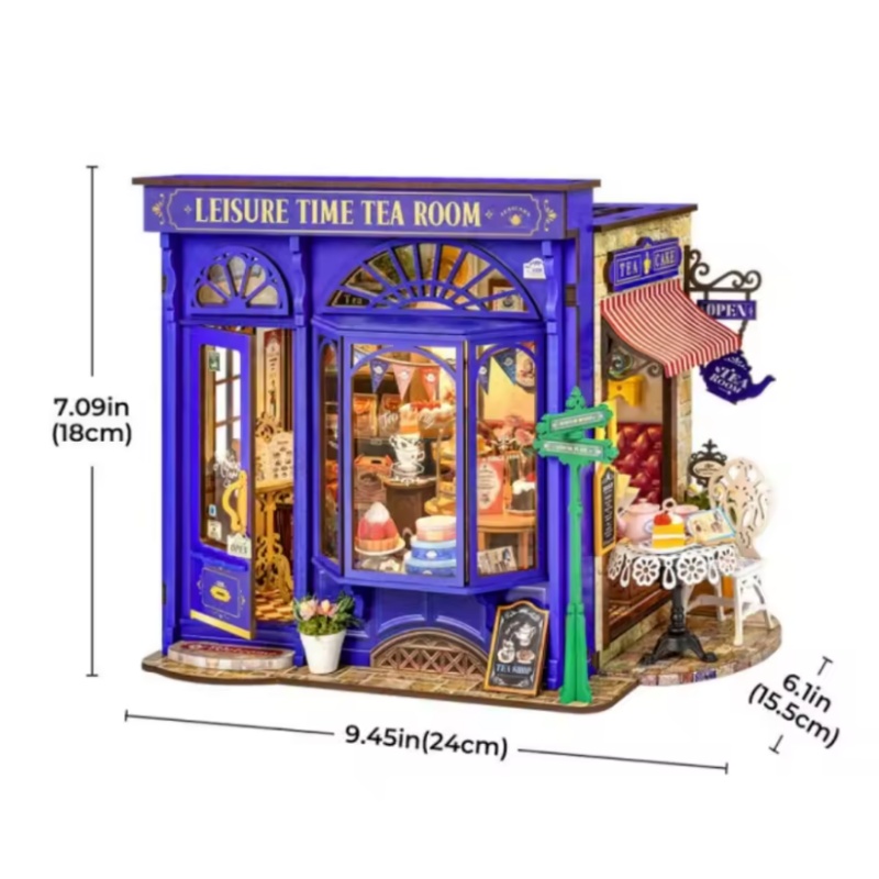 Robotime DG171 Leisure Time Tea - JOYTOY WORLD