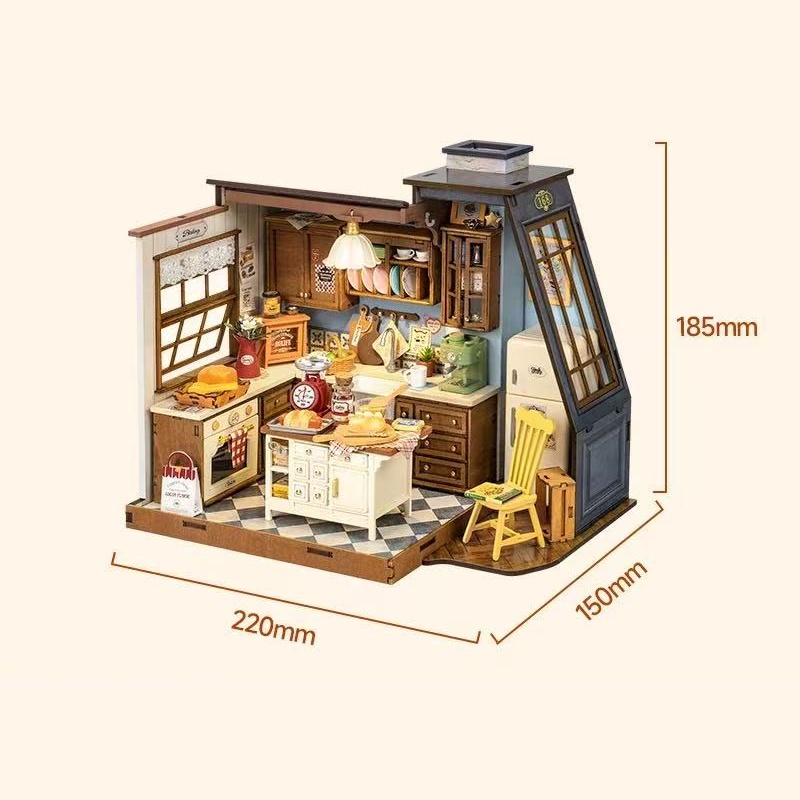 Robotime DG172 Baking Kitchen - JOYTOY WORLD