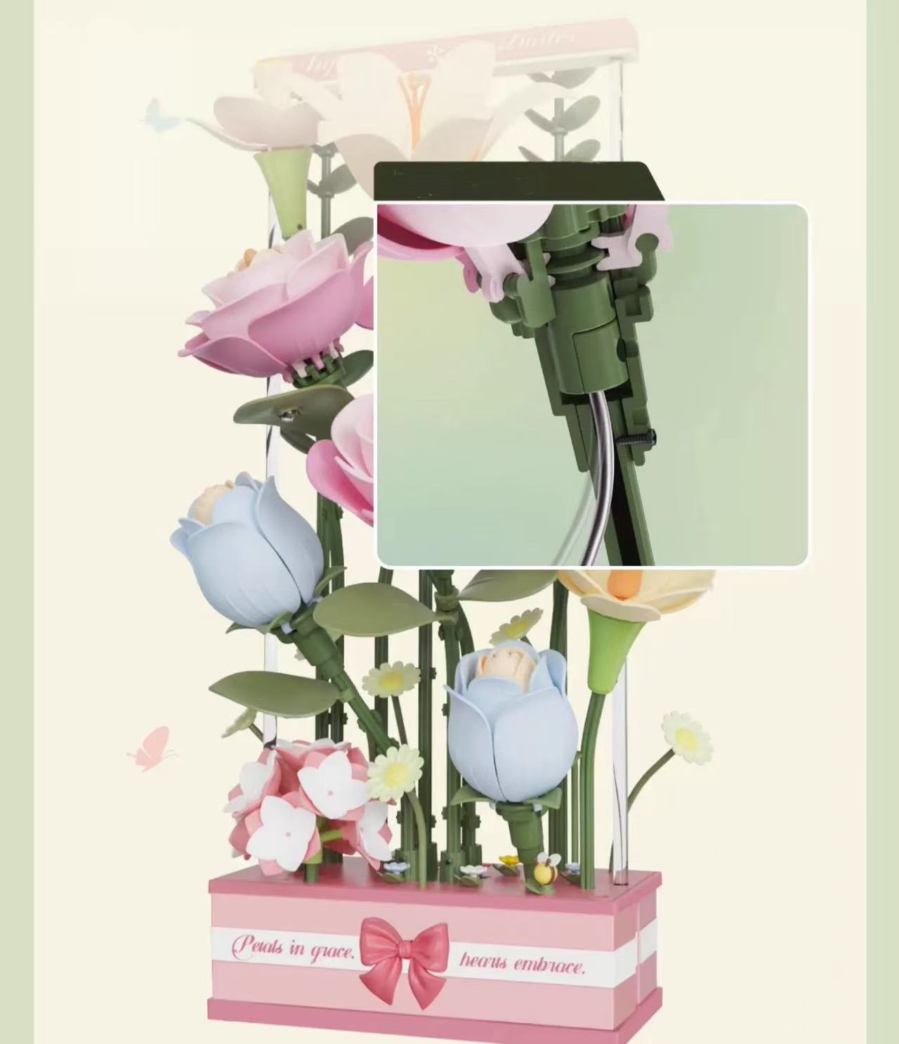 Robotime AF01D Blooming Bouquet Box - JOYTOY WORLD