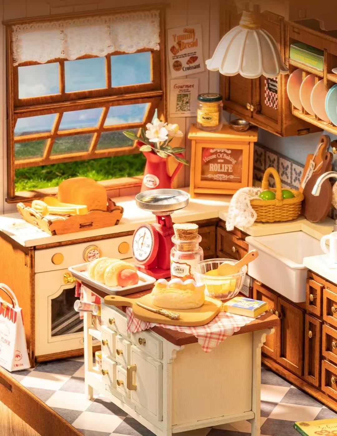 Robotime DG172 Baking Kitchen - JOYTOY WORLD