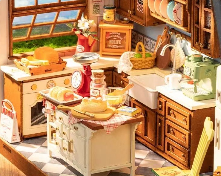 Robotime DG172 Baking Kitchen - JOYTOY WORLD