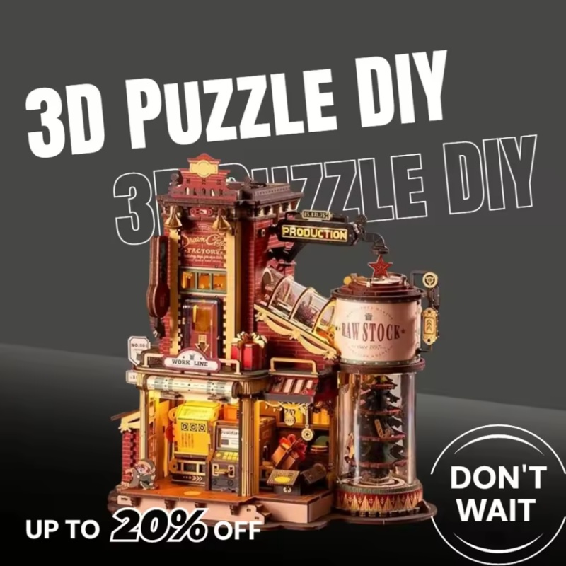 Robotime EAB01 Dream Gift Factory - JOYTOY WORLD