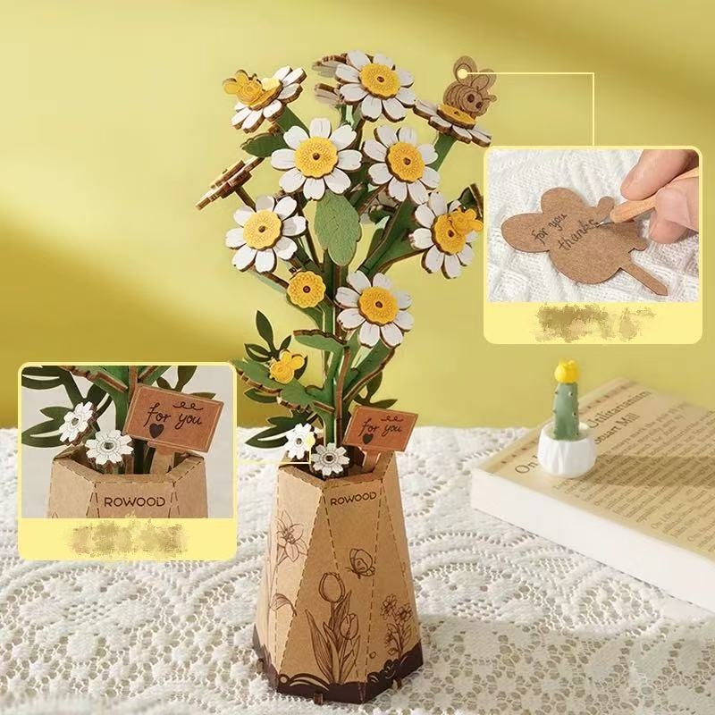 Robotime TW061 Chamomile - JOYTOY WORLD