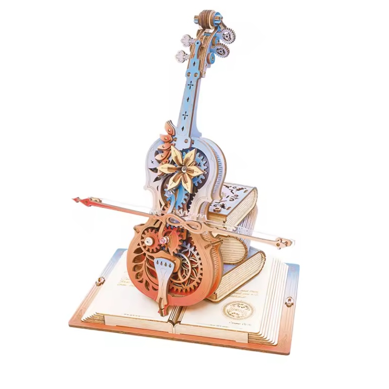 Robotime AMK63M Magic cello - JOYTOY WORLD