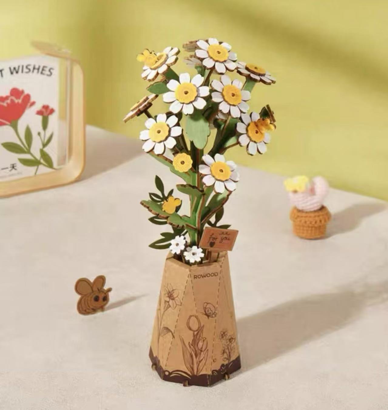 Robotime TW061 Chamomile - JOYTOY WORLD