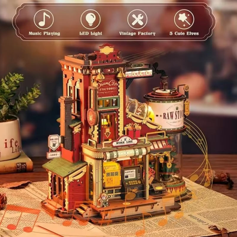 Robotime EAB01 Dream Gift Factory - JOYTOY WORLD