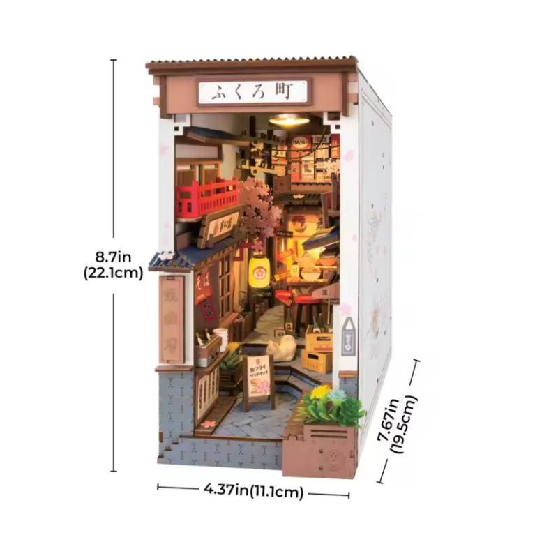 Robotime TGB11 Sakura Wine Alley - JOYTOY WORLD