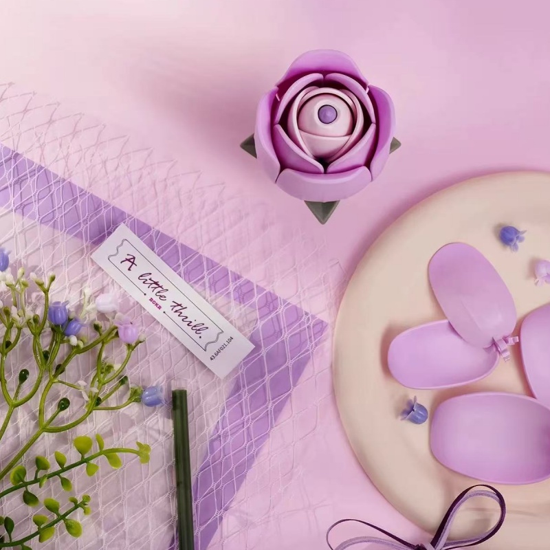 Robotime AF021 Purple Rose - JOYTOY WORLD