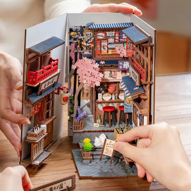 Robotime TGB11 Sakura Wine Alley - JOYTOY WORLD