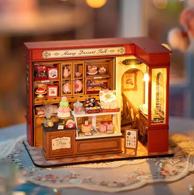 Robotime DG168 Honey Dessert Talk - JOYTOY WORLD