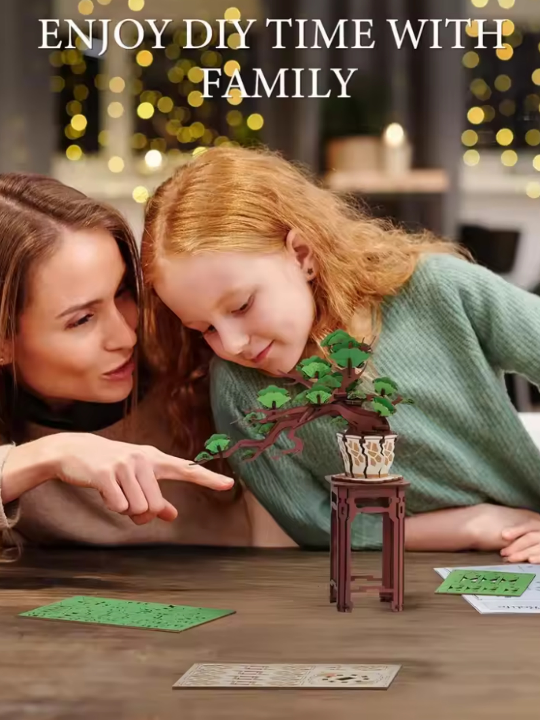 Robotime TG510 Evergreen Pine Bonsai - JOYTOY WORLD