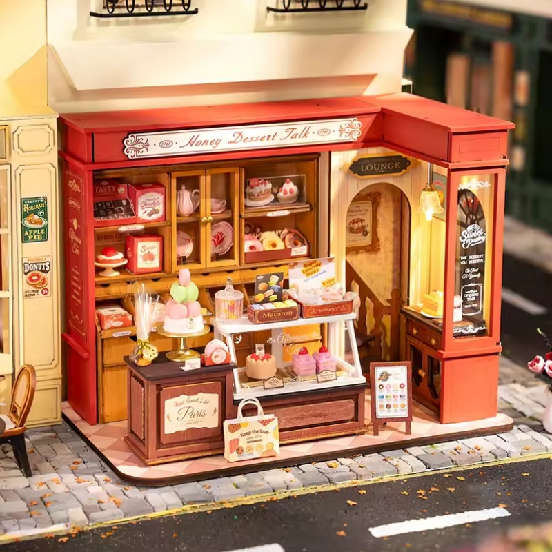 Robotime DG168 Honey Dessert Talk - JOYTOY WORLD