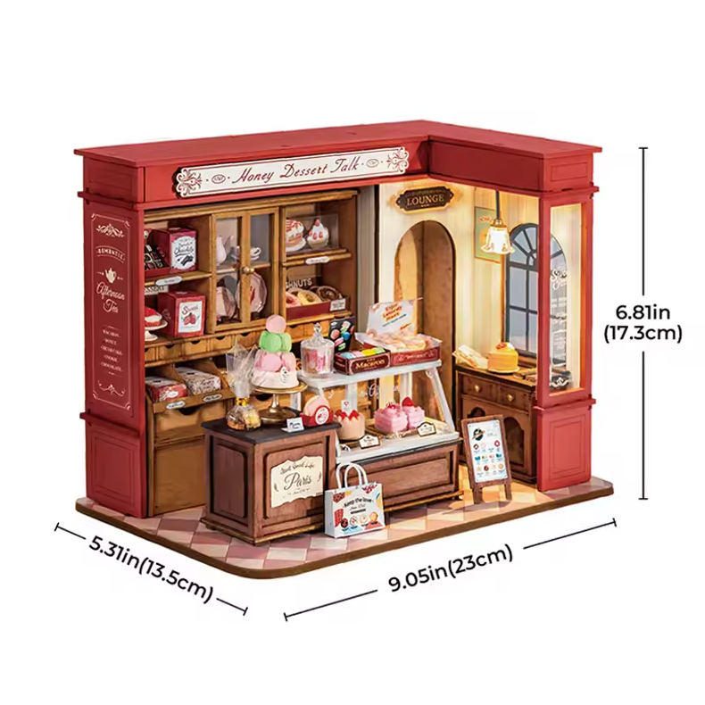 Robotime DG168 Honey Dessert Talk - JOYTOY WORLD