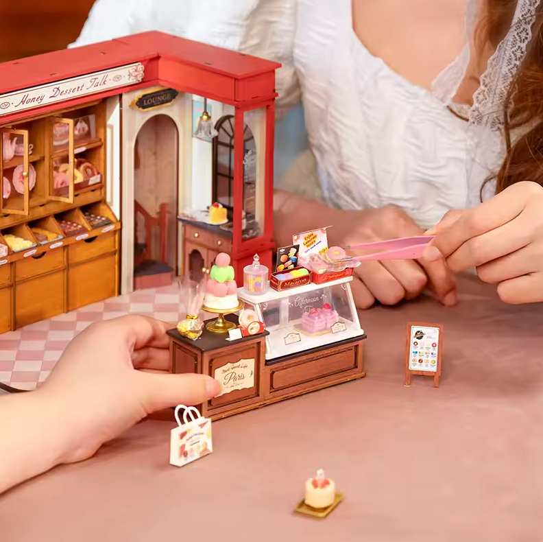 Robotime DG168 Honey Dessert Talk - JOYTOY WORLD