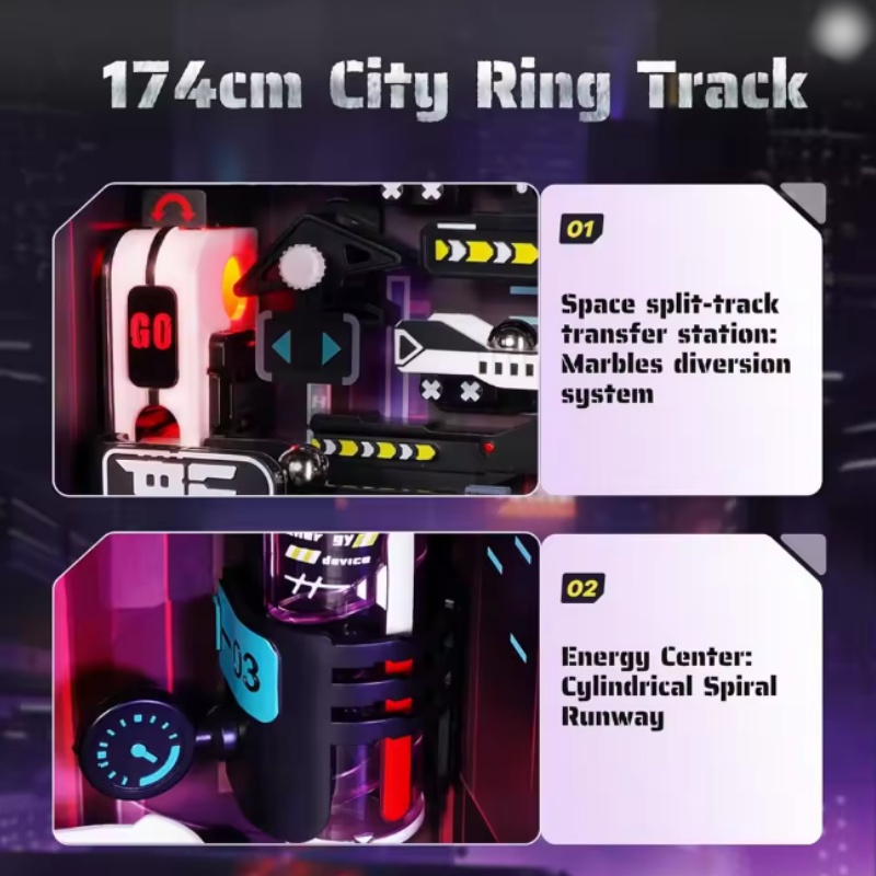 Robotime MR02S The Future City - JOYTOY WORLD