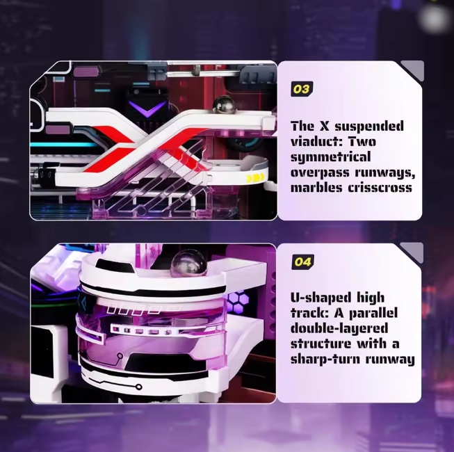 Robotime MR02S The Future City - JOYTOY WORLD