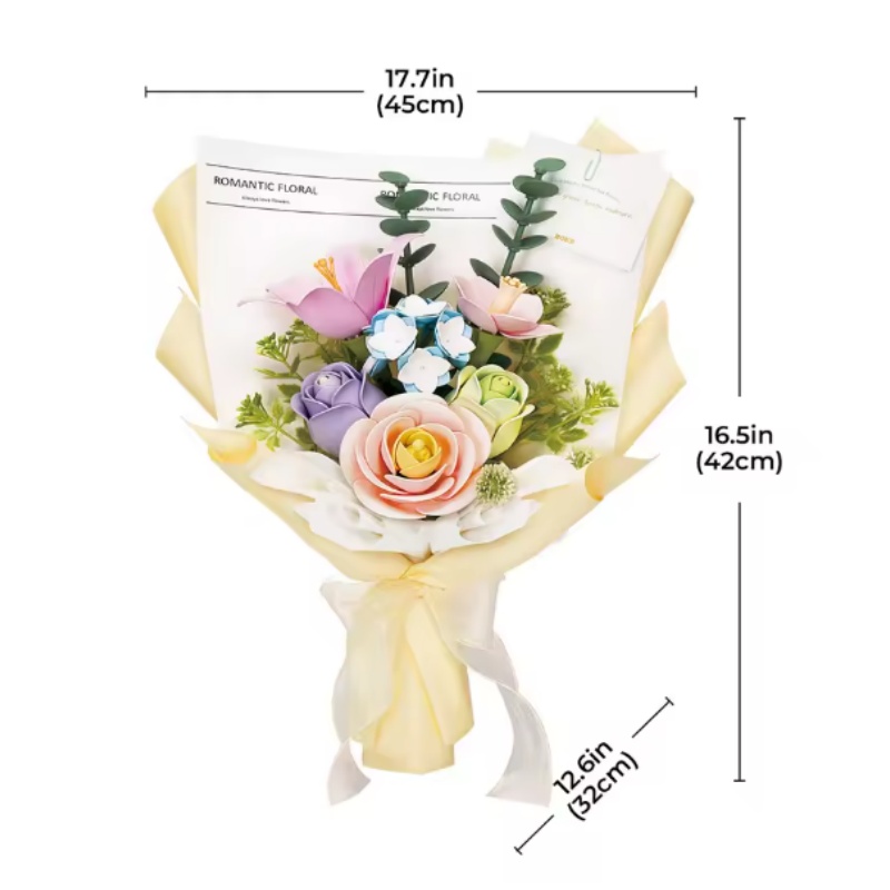 Robotime AF01J Spring Time Bouquet - JOYTOY WORLD