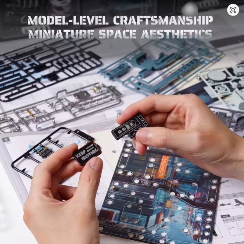 Robotime MR01S The last city - JOYTOY WORLD