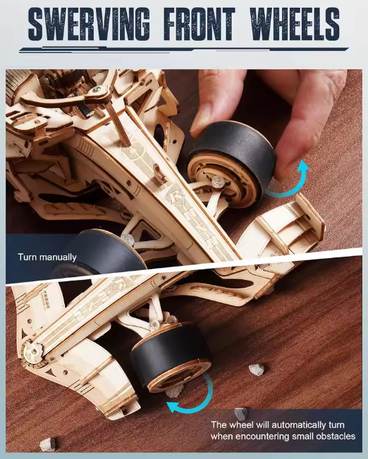 Robotime LK505 Racing Car - JOYTOY WORLD