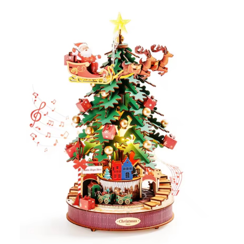 Robotime AMS01 Christmas Melody Tree - JOYTOY WORLD
