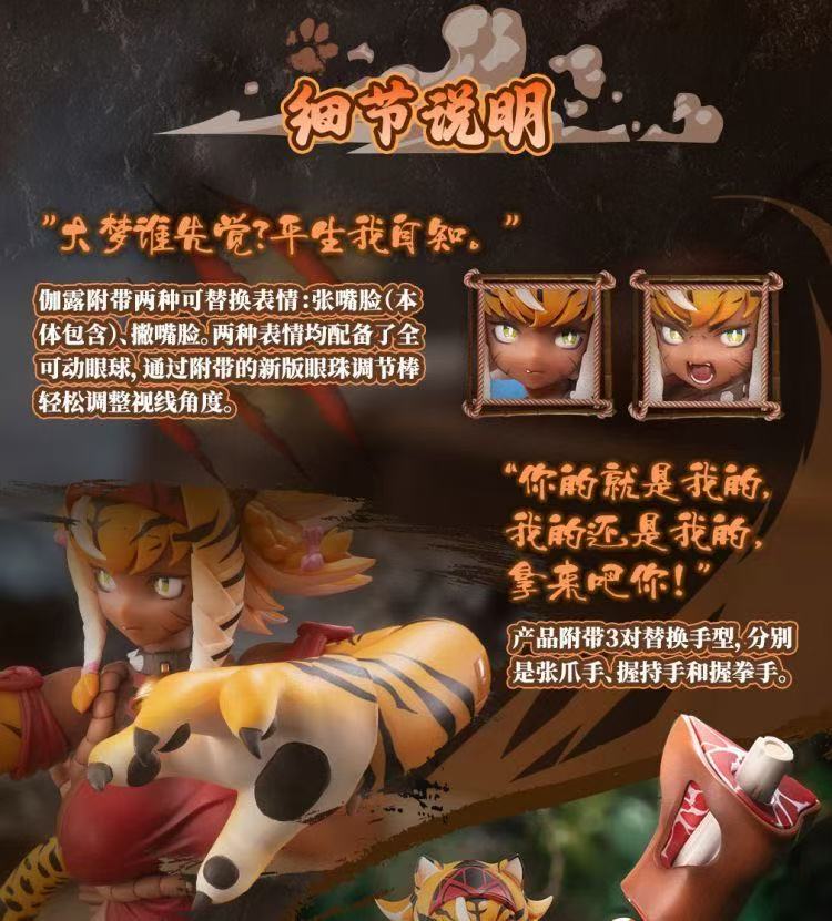 Snail Shell RPG-04 1/12 Tiger Girl Garu - JOYTOY WORLD