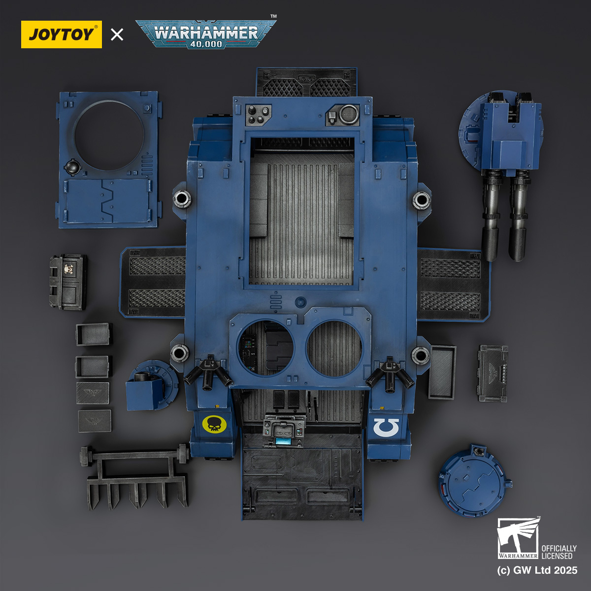 JOYTOY JT01802 Warhammer 40k 1: 18 Ultramarines Razorback with twin lascannon - JOYTOY WORLD