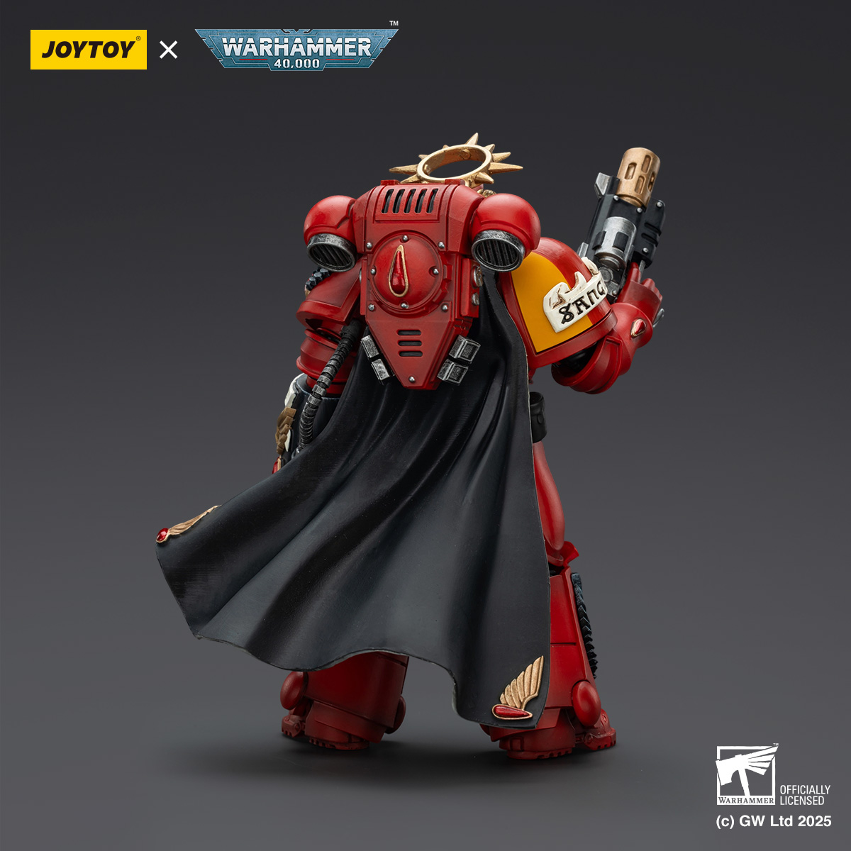 JOYTOY Warhammer 40k 1: 18 Blood Angels Captain and Sanguinary Priest - JOYTOY WORLD