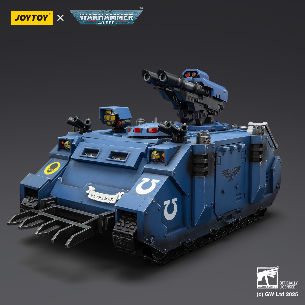 JOYTOY JT01802 Warhammer 40k 1: 18 Ultramarines Razorback with twin lascannon - JOYTOY WORLD