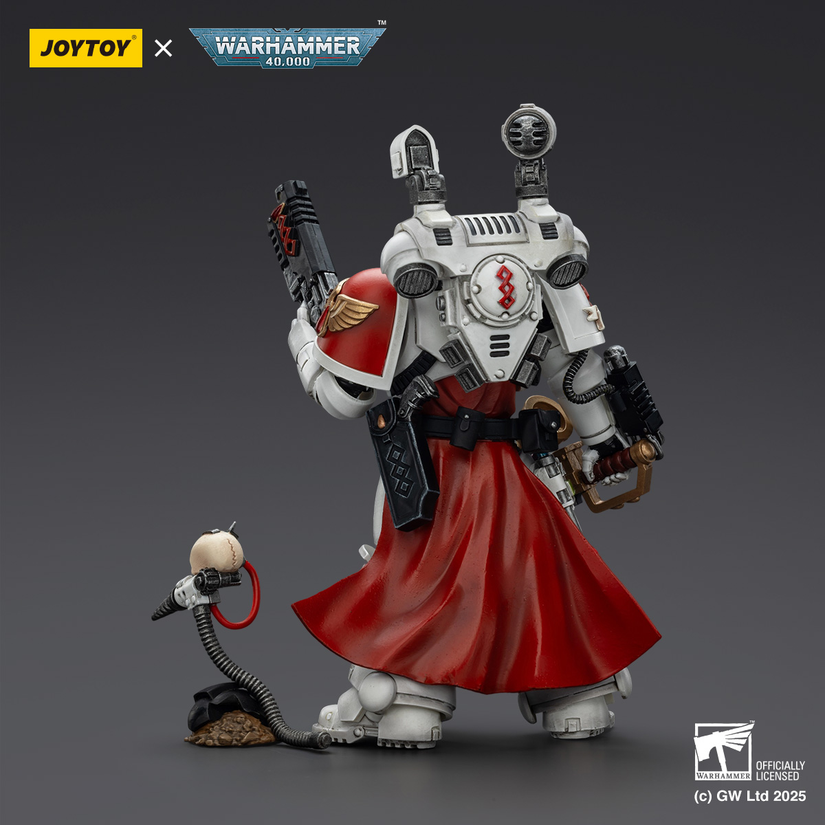 JOYTOY Warhammer 40k 1: 18 Blood Angels Captain and Sanguinary Priest - JOYTOY WORLD