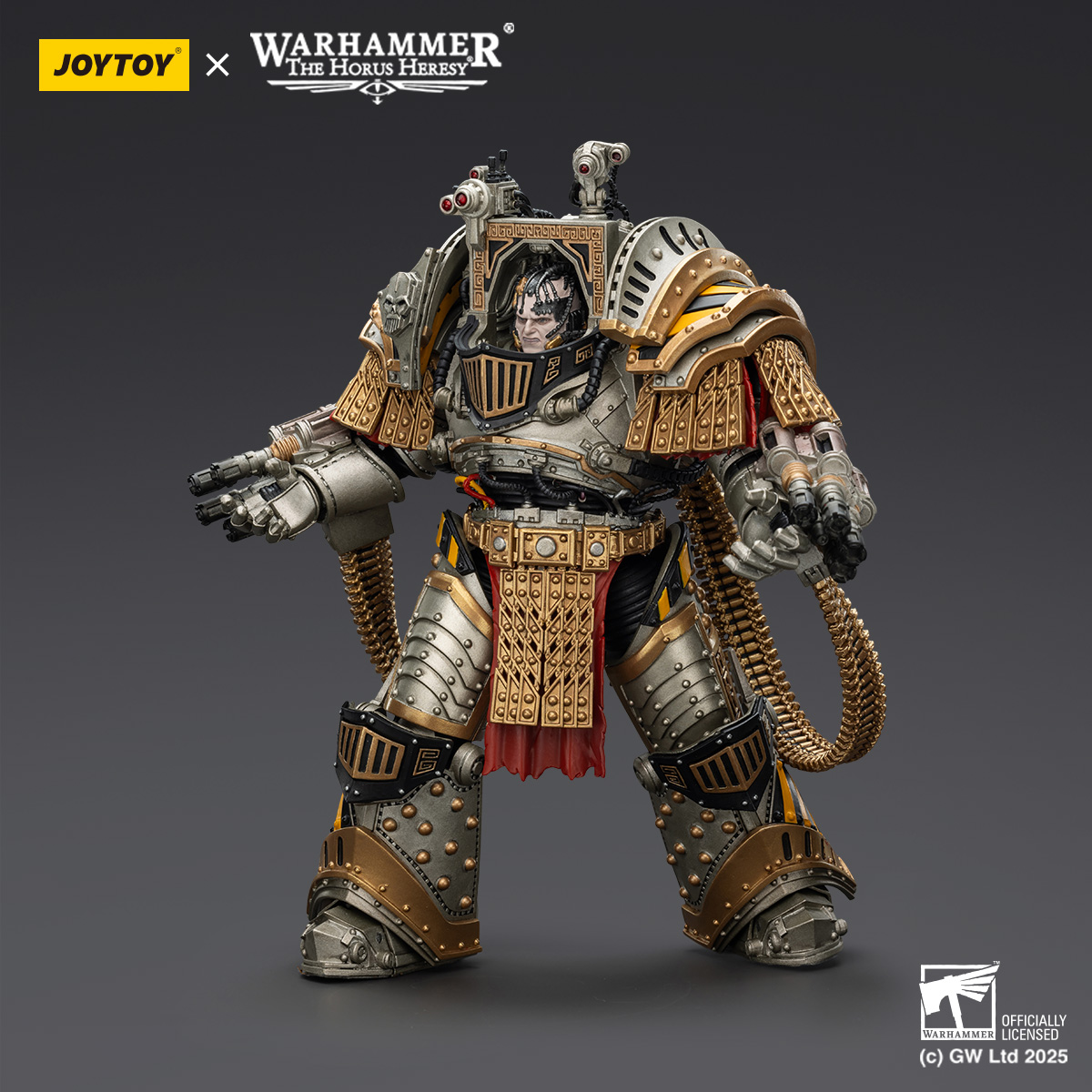 JOYTOY JT01819 Warhammer The Horus Heresy 1:18 Iron Warriors Perturabo Primarch of the lVth Legion - JOYTOY WORLD