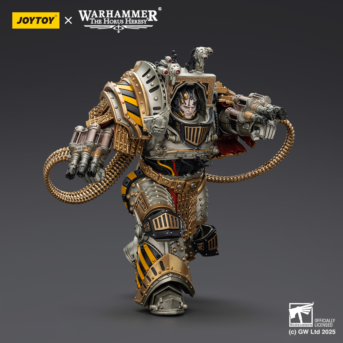 JOYTOY JT01819 Warhammer The Horus Heresy 1:18 Iron Warriors Perturabo Primarch of the lVth Legion - JOYTOY WORLD
