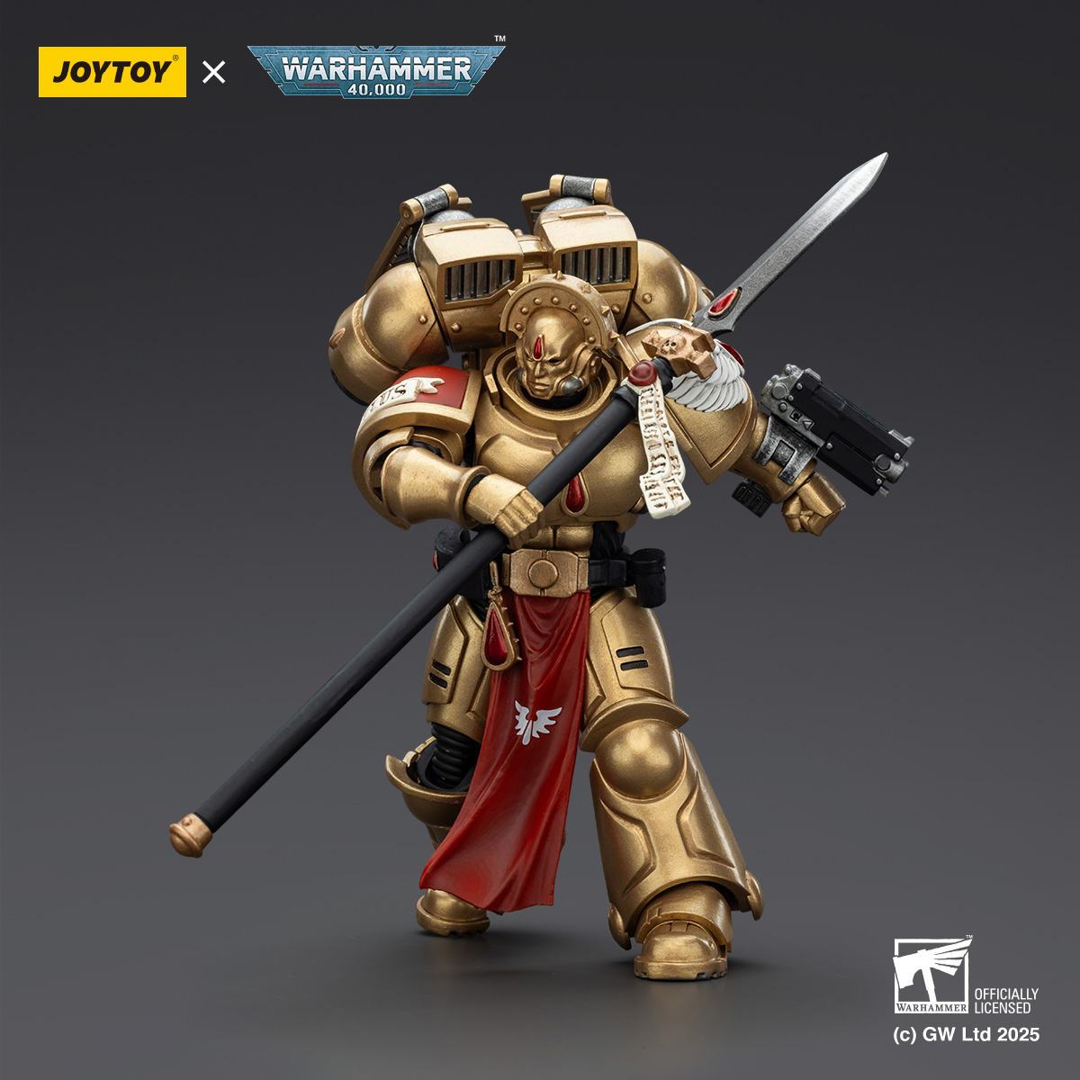 JOYTOY Warhammer 40k 1: 18 Blood Angels Sanguinary Guard - JOYTOY WORLD