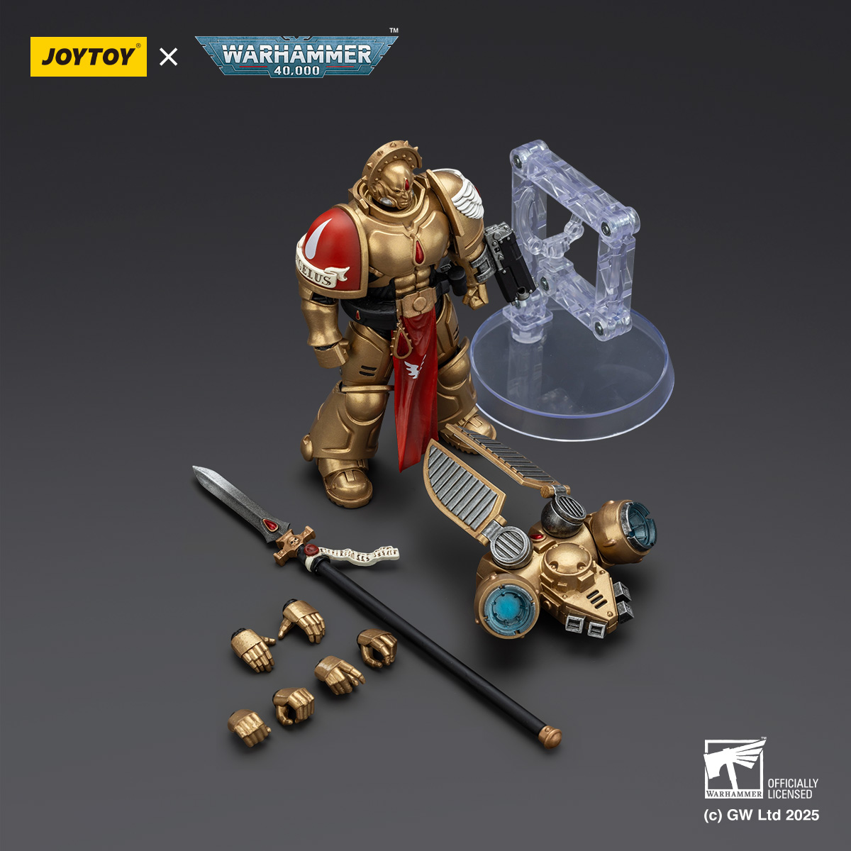 JOYTOY Warhammer 40k 1: 18 Blood Angels Sanguinary Guard - JOYTOY WORLD