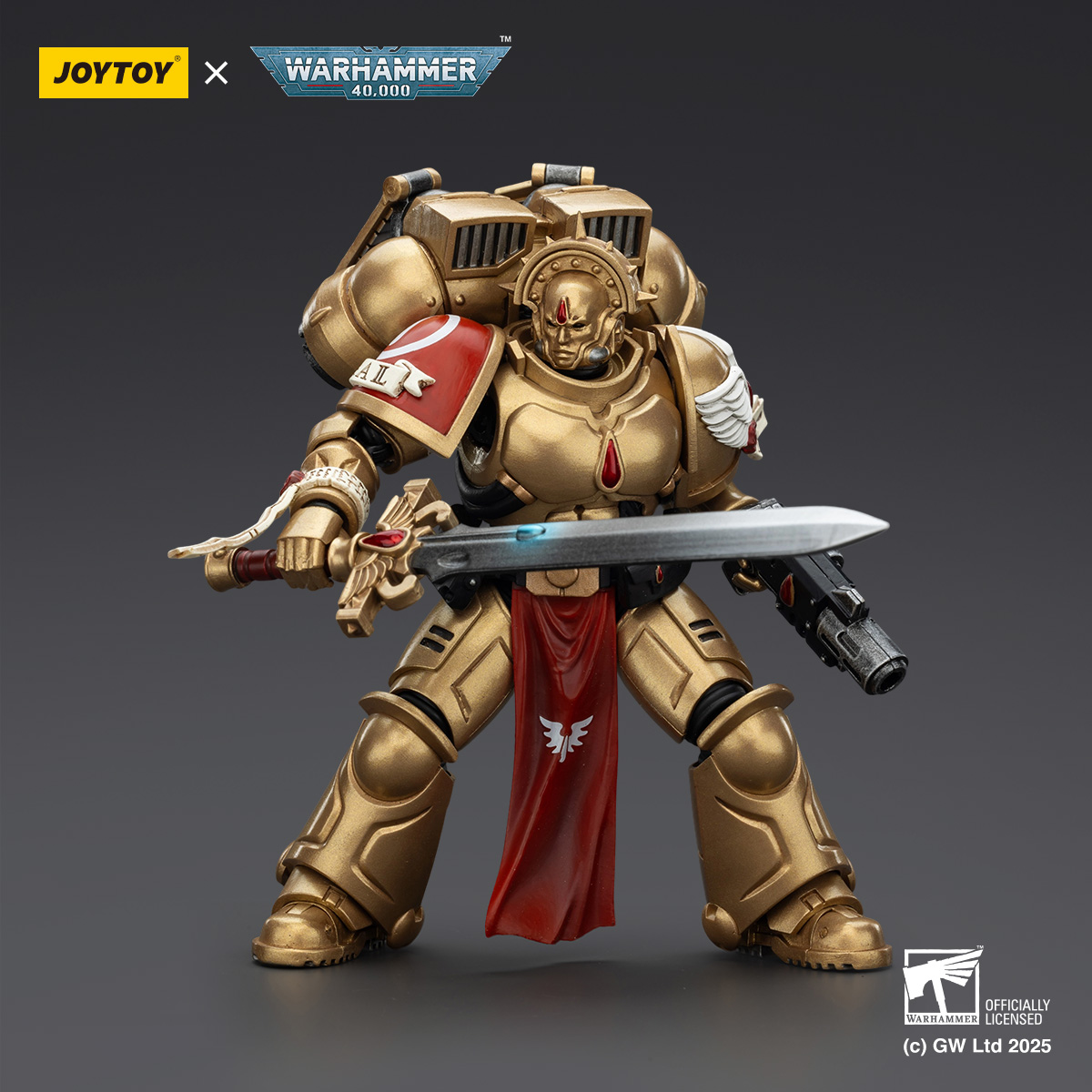 JOYTOY Warhammer 40k 1: 18 Blood Angels Sanguinary Guard - JOYTOY WORLD