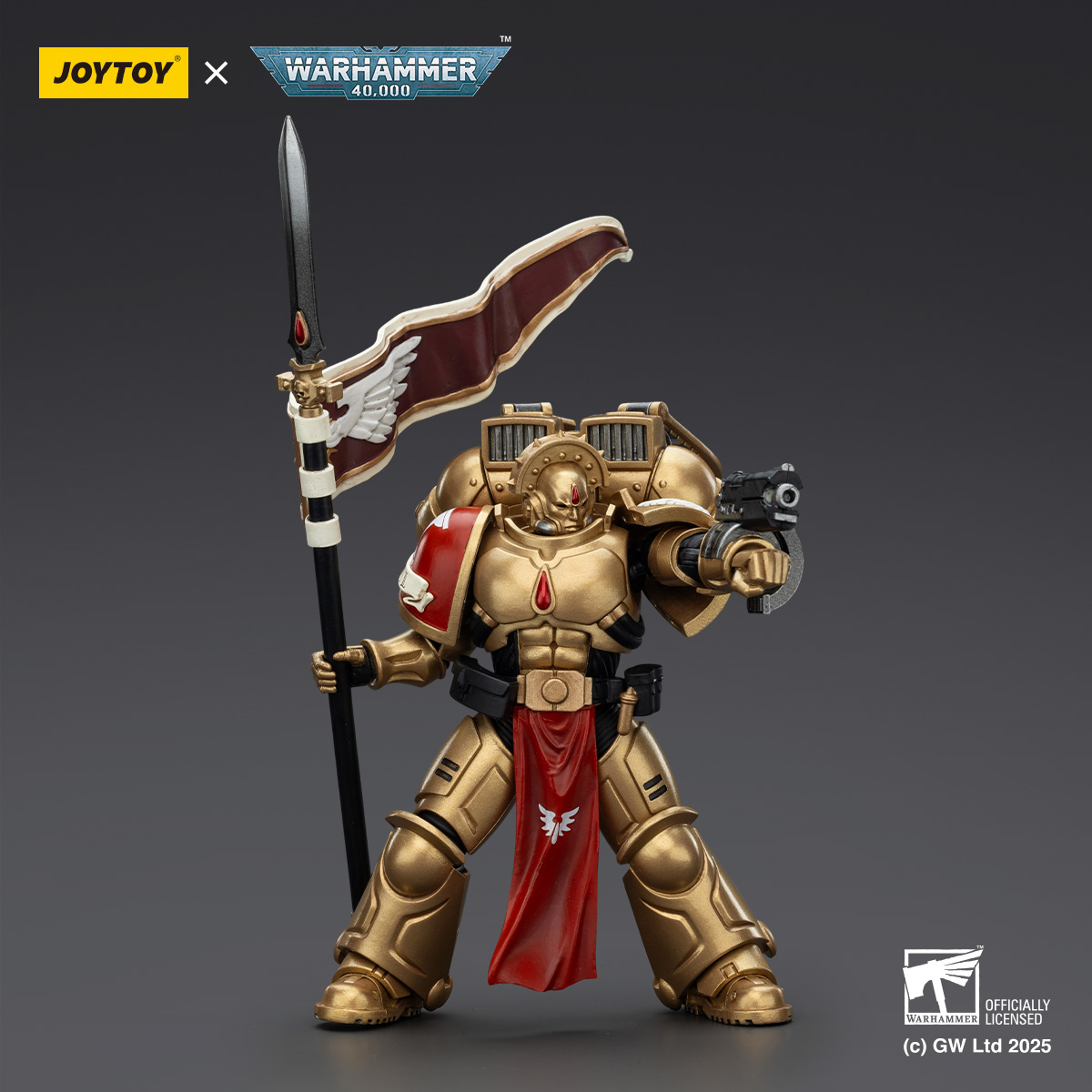 JOYTOY Warhammer 40k 1: 18 Blood Angels Sanguinary Guard - JOYTOY WORLD