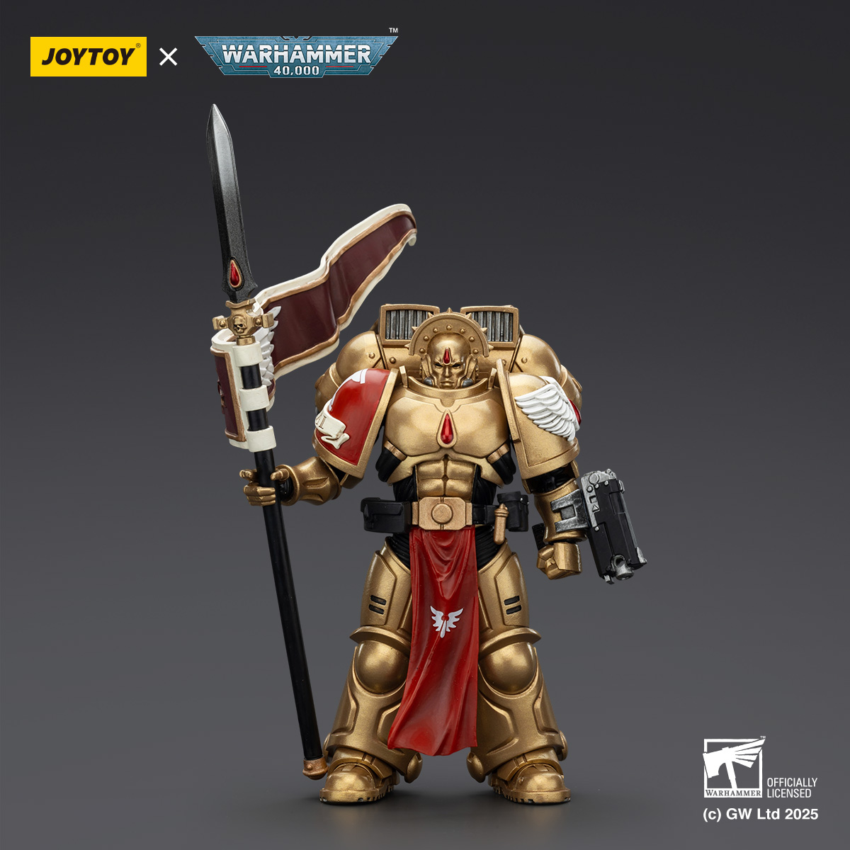 JOYTOY Warhammer 40k 1: 18 Blood Angels Sanguinary Guard - JOYTOY WORLD