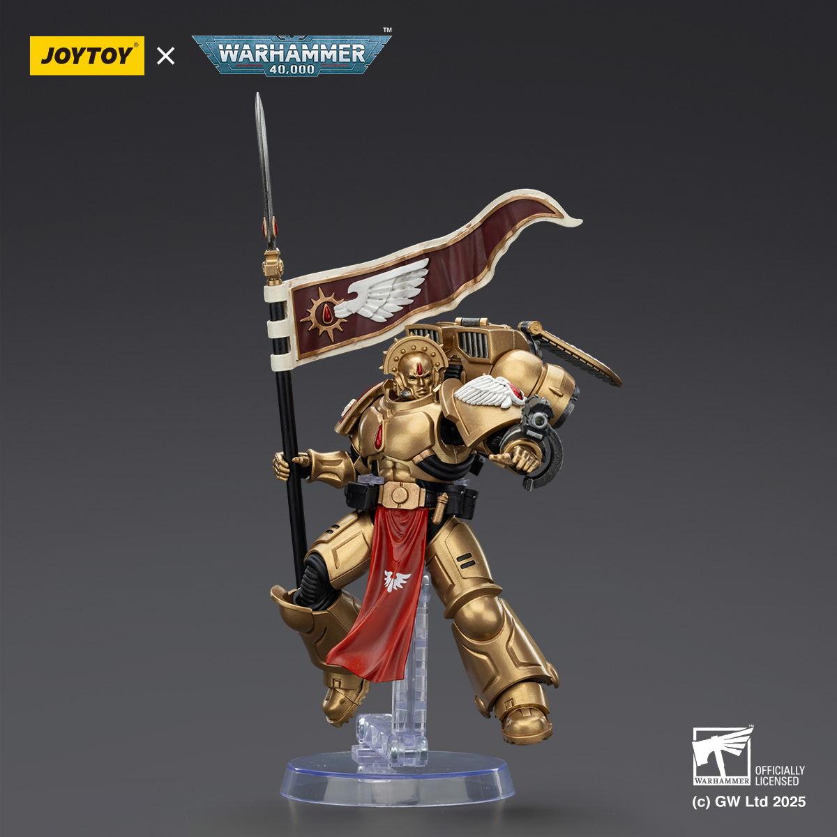 JOYTOY Warhammer 40k 1: 18 Blood Angels Sanguinary Guard - JOYTOY WORLD